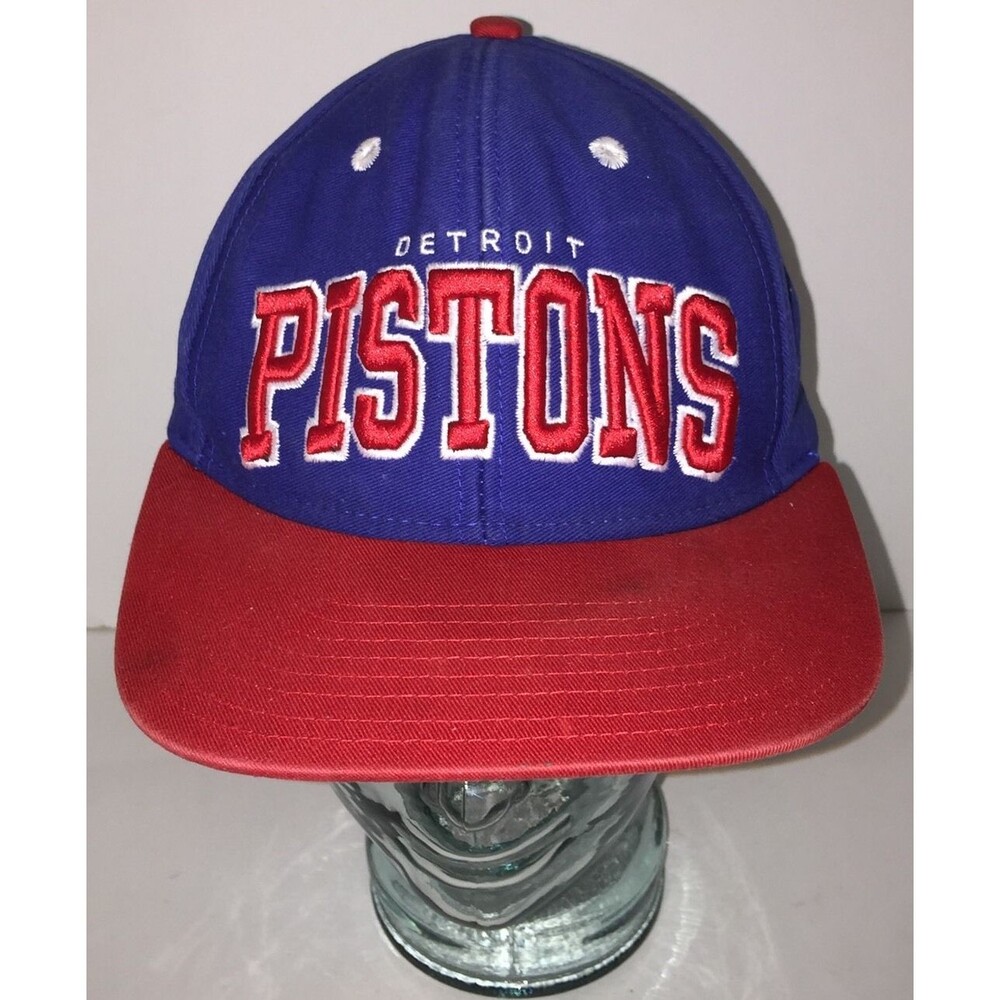 Detroit Pistons - NBA Elevation - Hat Cap Snapback BIG LOGO Basketball Baseball